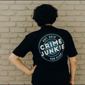 NWOT Limited Edition Crime Junkie Fan Club Tee
